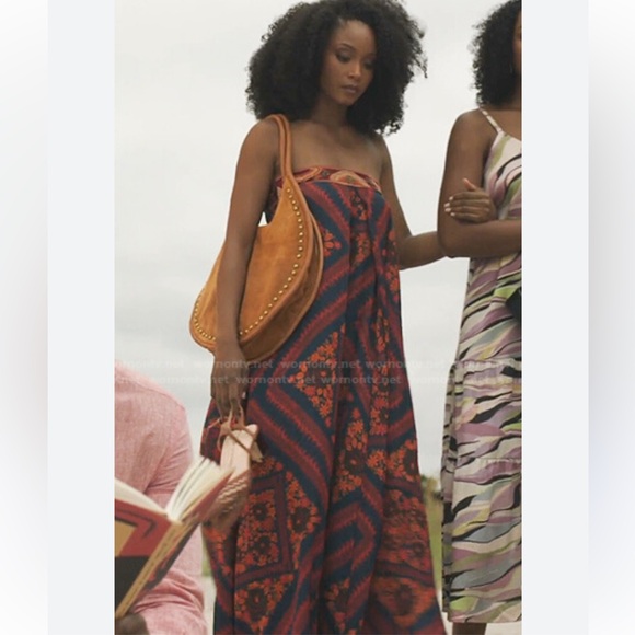 Free People Serendipity Wide Leg‎ Jumpsuit Strapless - Picture 3 of 11